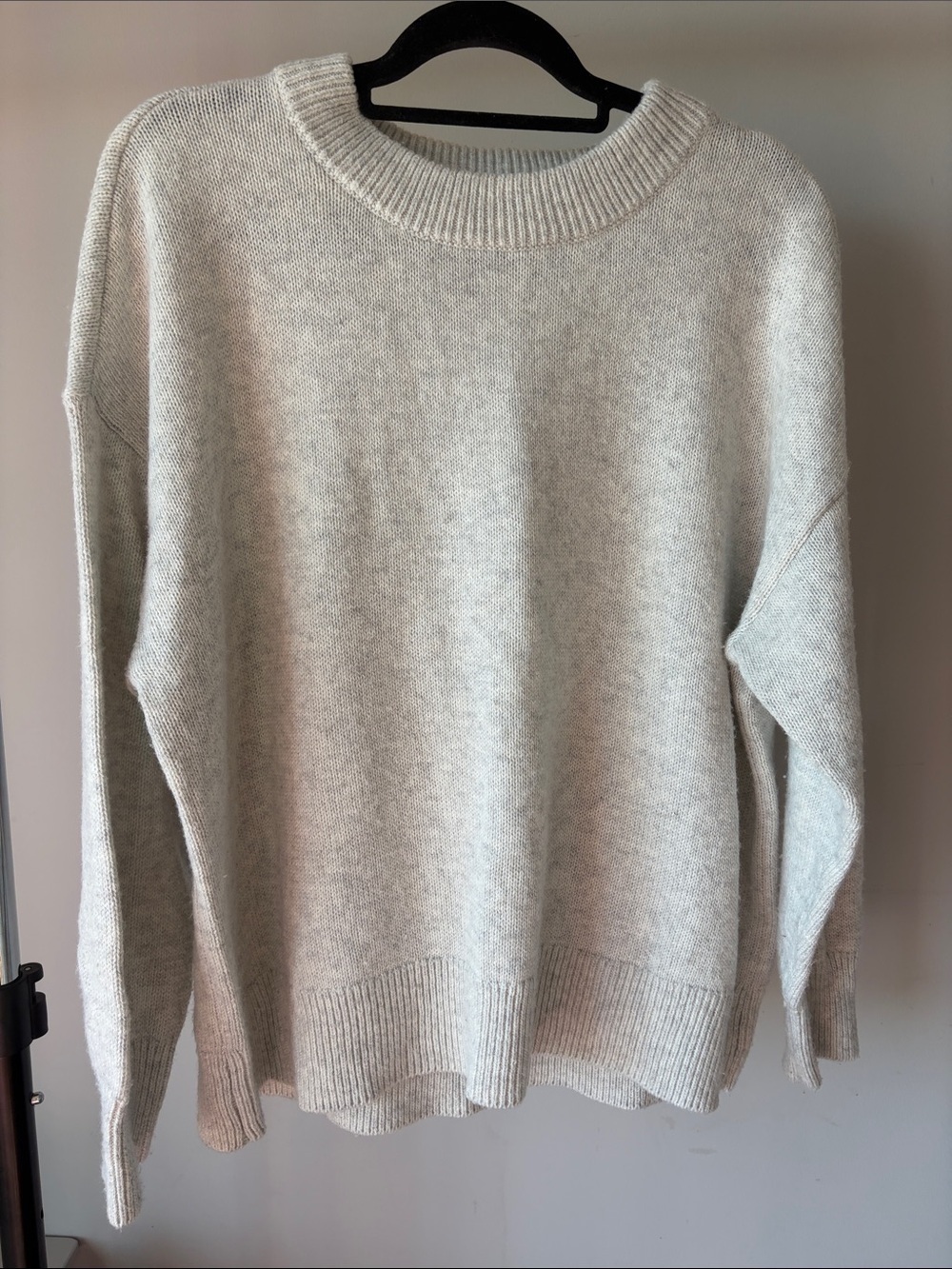 A New Day Classic Crewneck Women's Sweater in Light Gray